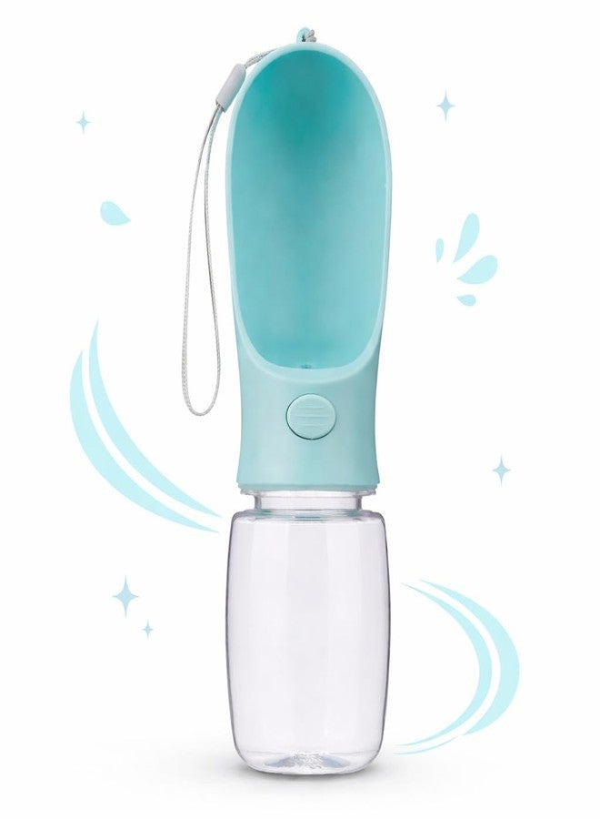 Feinerman 350ml Portable Pet Water Bottle with Bowl Cap Leak Proof Dog Drinking Cup Lightweight Travel Hydration Accessory BPA Free Feeder (Multicolor) - Image 1